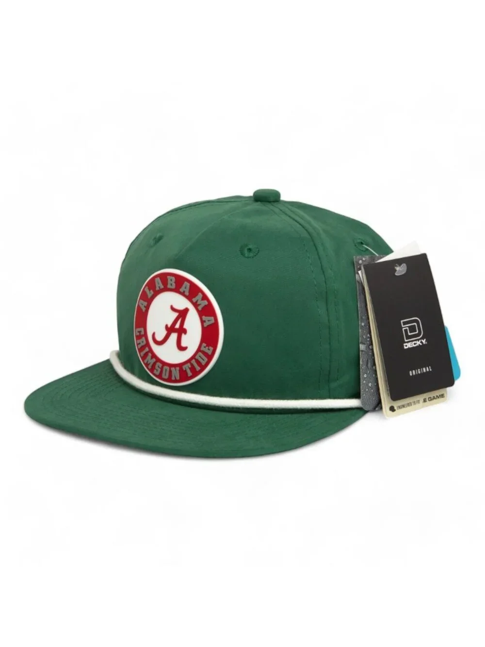 Alabama Crimson Tide 3D Classic Rope Hat- Forest/ White